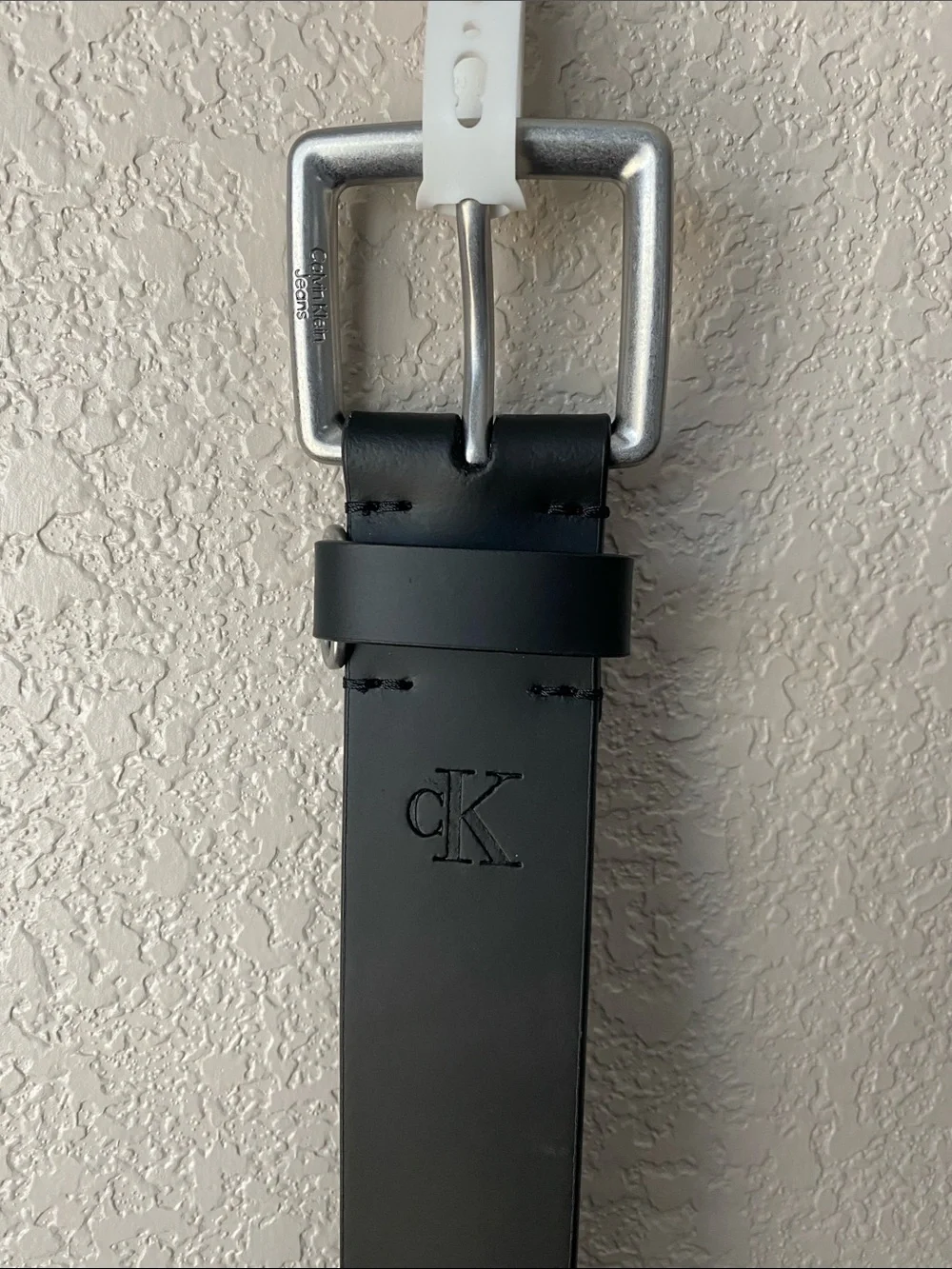 Calvin Klein leather belt Small P  30/32